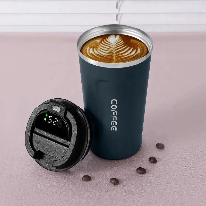 450ml Bottle Smart Display Stainless Steel thermal cup