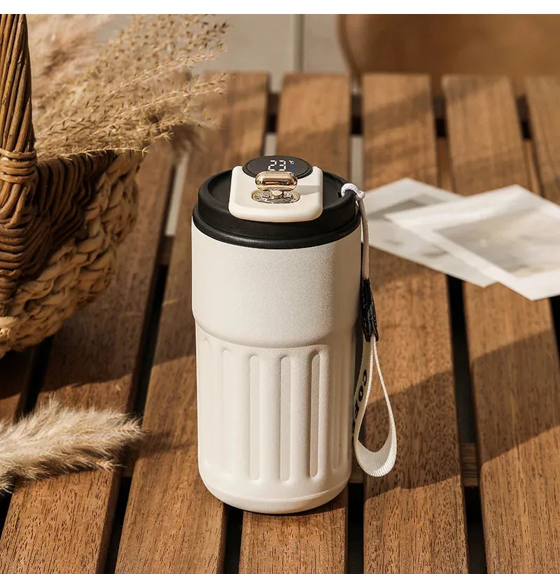 450ml Bottle Smart Display Stainless Steel thermal cup