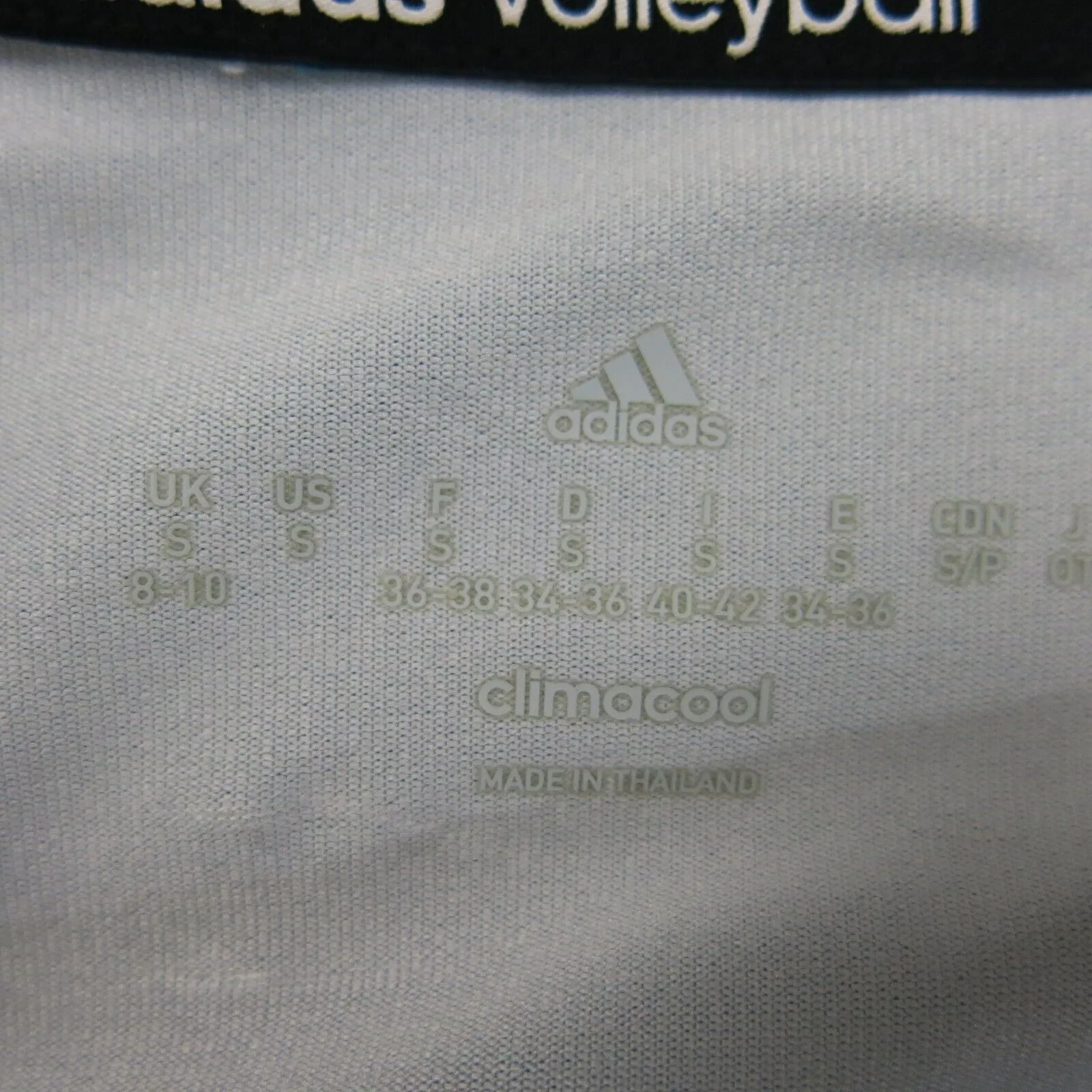 Adidas Womens Sportswear MGCVC 16# T Shirt Long Sleeves Black Blue Size Small