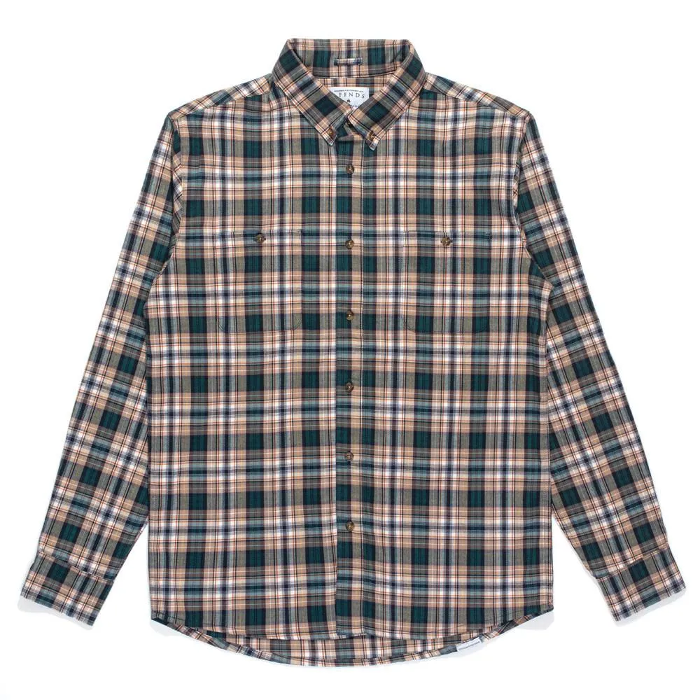 Afends Mens Drop - Long Sleeve Shirt