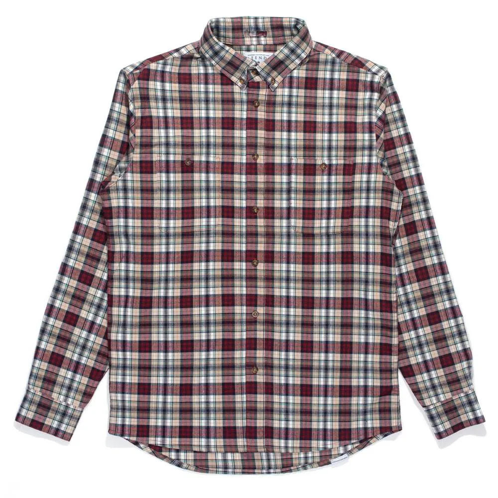 Afends Mens Drop - Long Sleeve Shirt