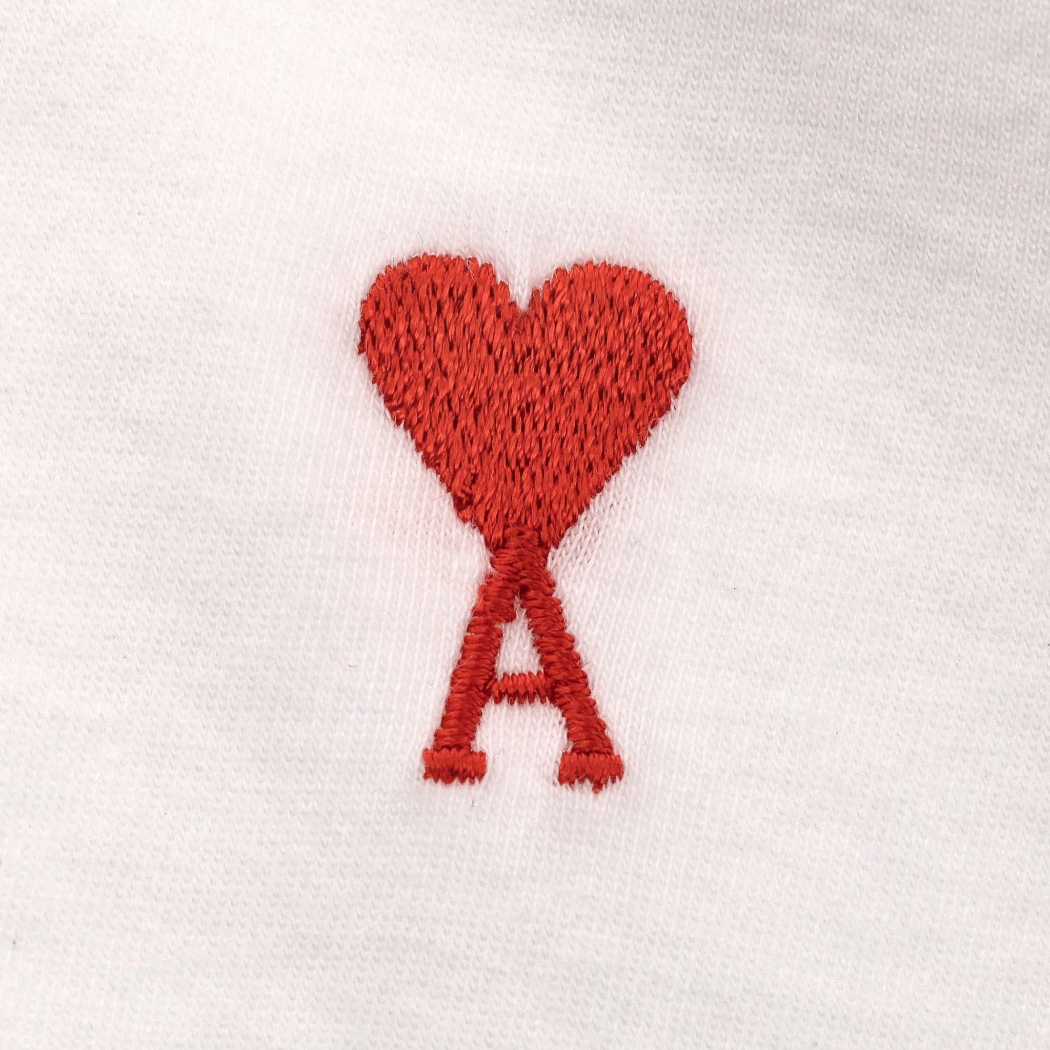 Ami Paris Ami De Coeur Cotton Logo T-Shirt. Size XS