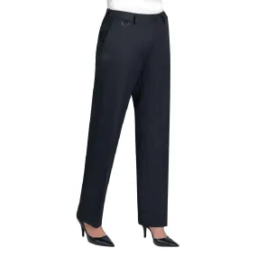 BA054-4 Brook Taverner Ladies Venus Black Waiting Trousers Size 4