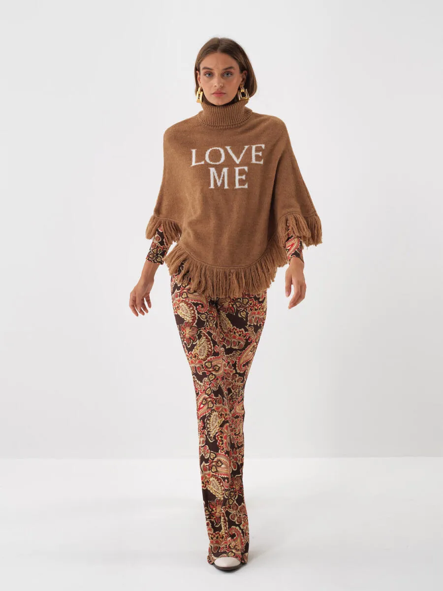 Bella Fringe Love Me Poncho