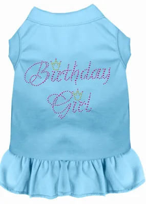 Birthday Girl Rhinestone Dress Baby Blue Xs (8)