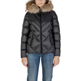 Blauer Black Polyamide Jackets & Coat