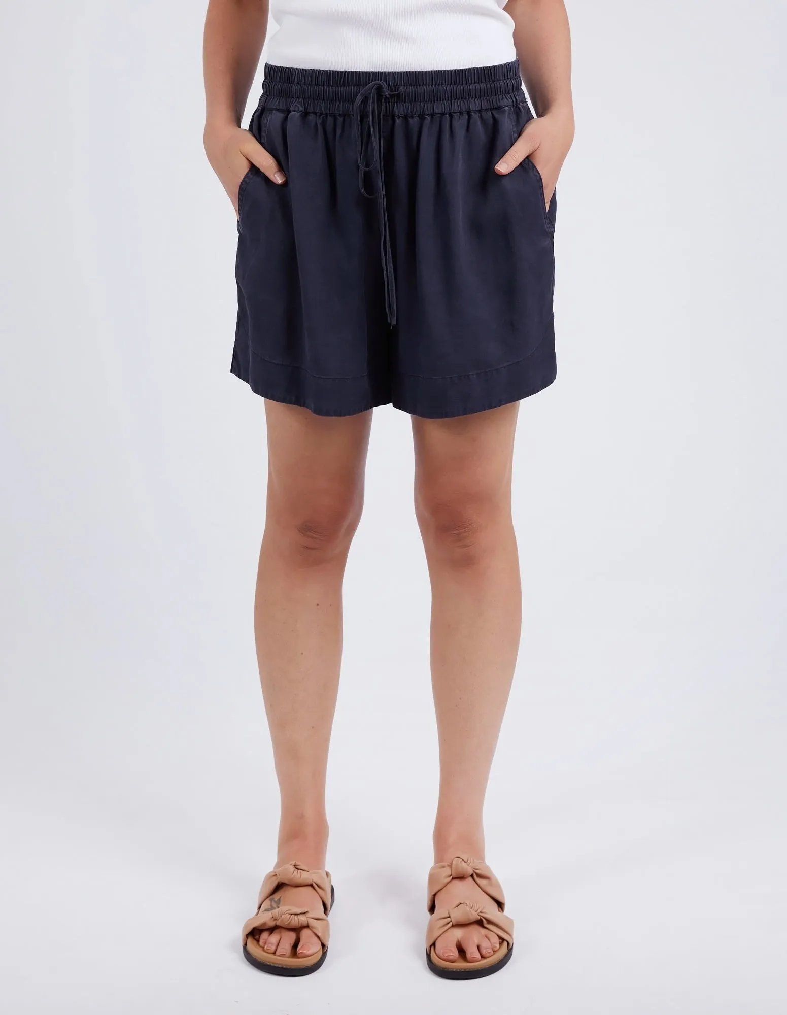 Bliss Washed Short Washed Navy