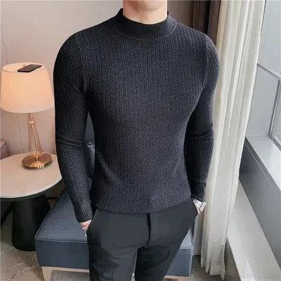 British Half Turtleneck Sweaters