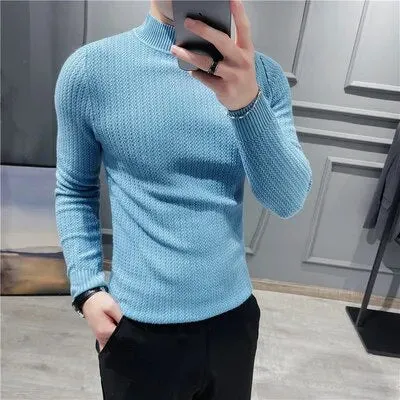 British Half Turtleneck Sweaters