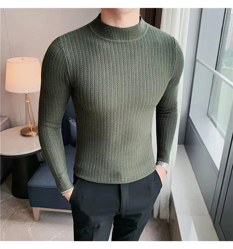 British Half Turtleneck Sweaters