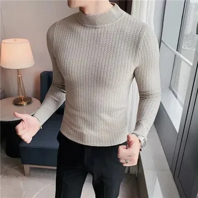 British Half Turtleneck Sweaters