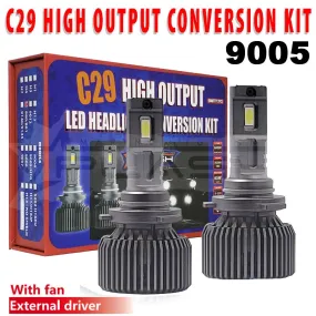 C29 High Output LED Headlight Conversion Kit | 9005