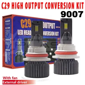 C29 High Output LED Headlight Conversion Kit | 9007