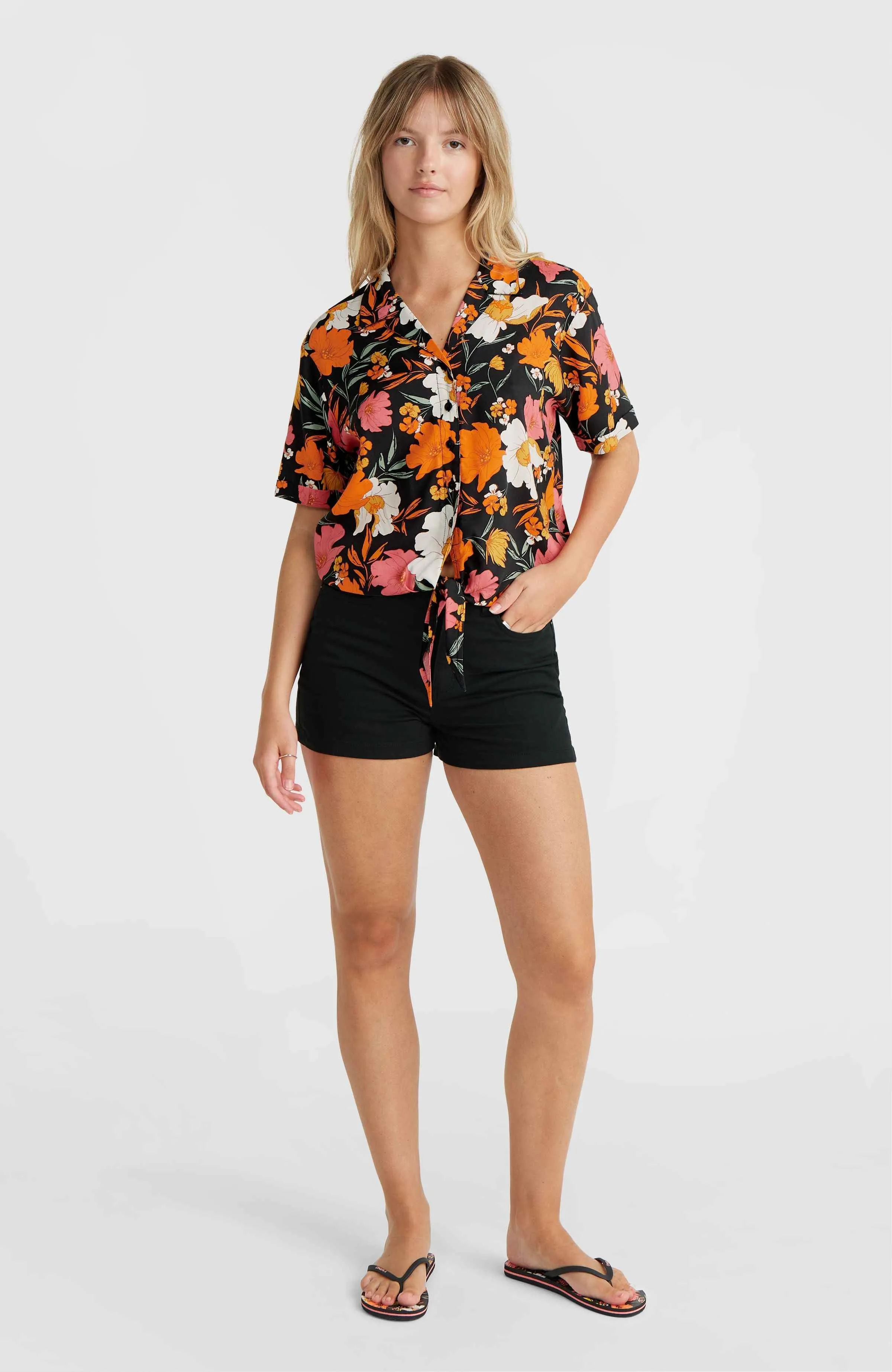 Cali Beach Shirt | Black Bluemchen