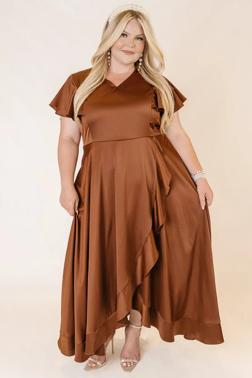 Callie Dress in Brown - FINAL SALE