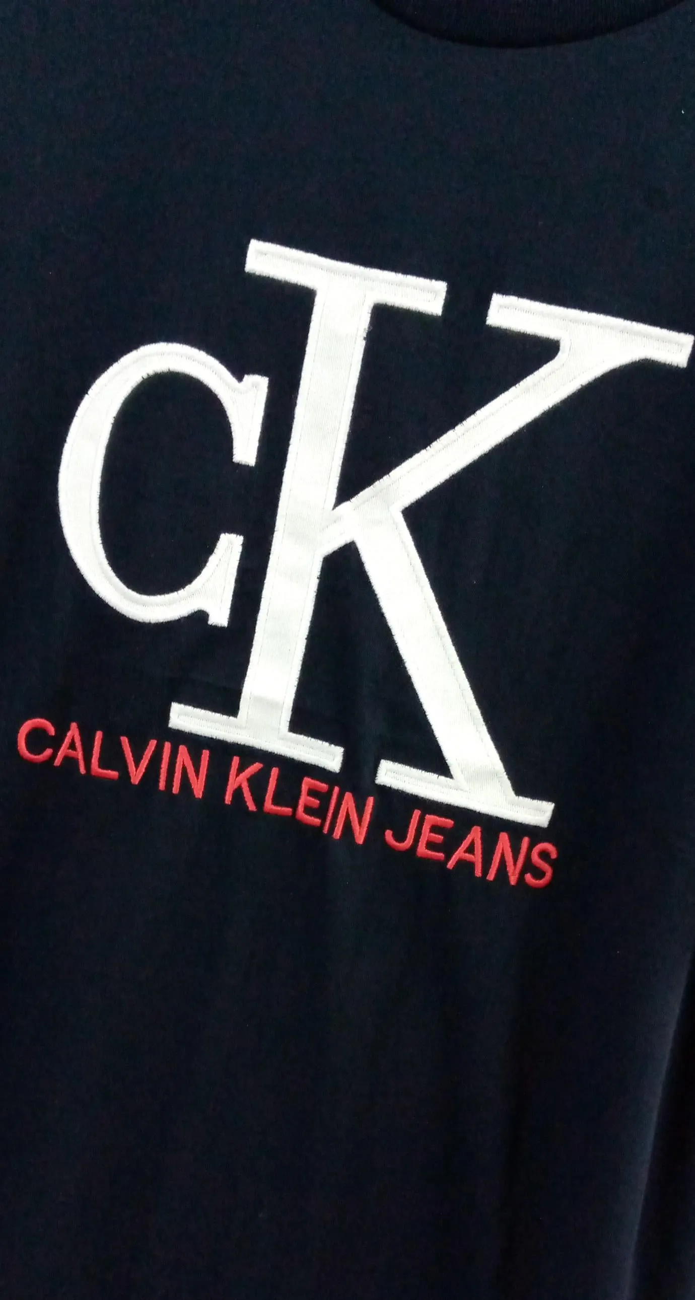 Calvin Klein MEN SHIRT Classic  Logo Crew Neck Tee