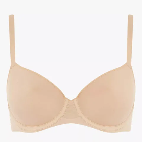 Chantelle Pure Light Spacer Bra Golden Beige