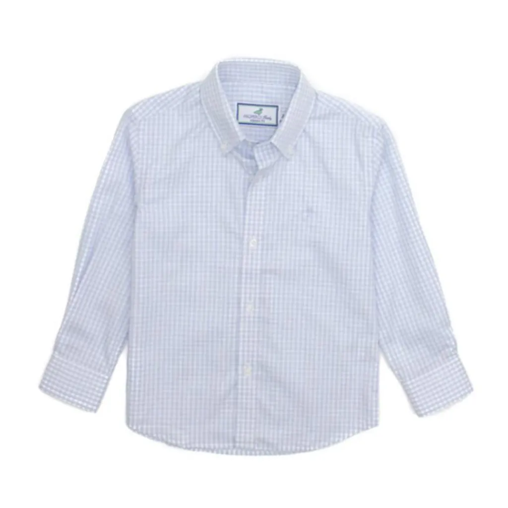 Cloud Check Dress Shirt