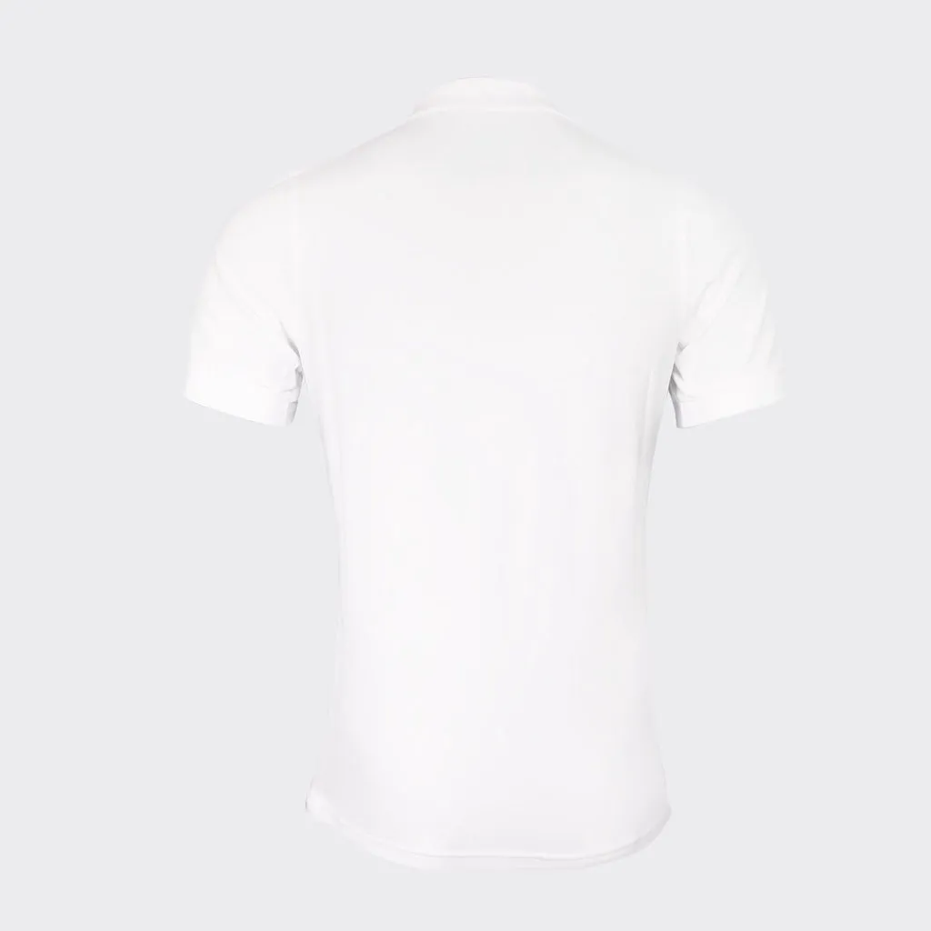 Concave - Polo Shirt -  Cave Lifestyle  - White / Red