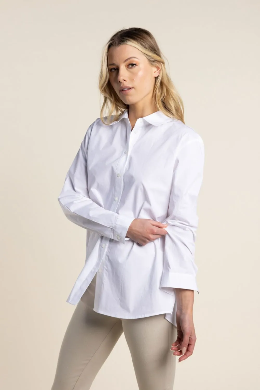 Cotton Shirt | White