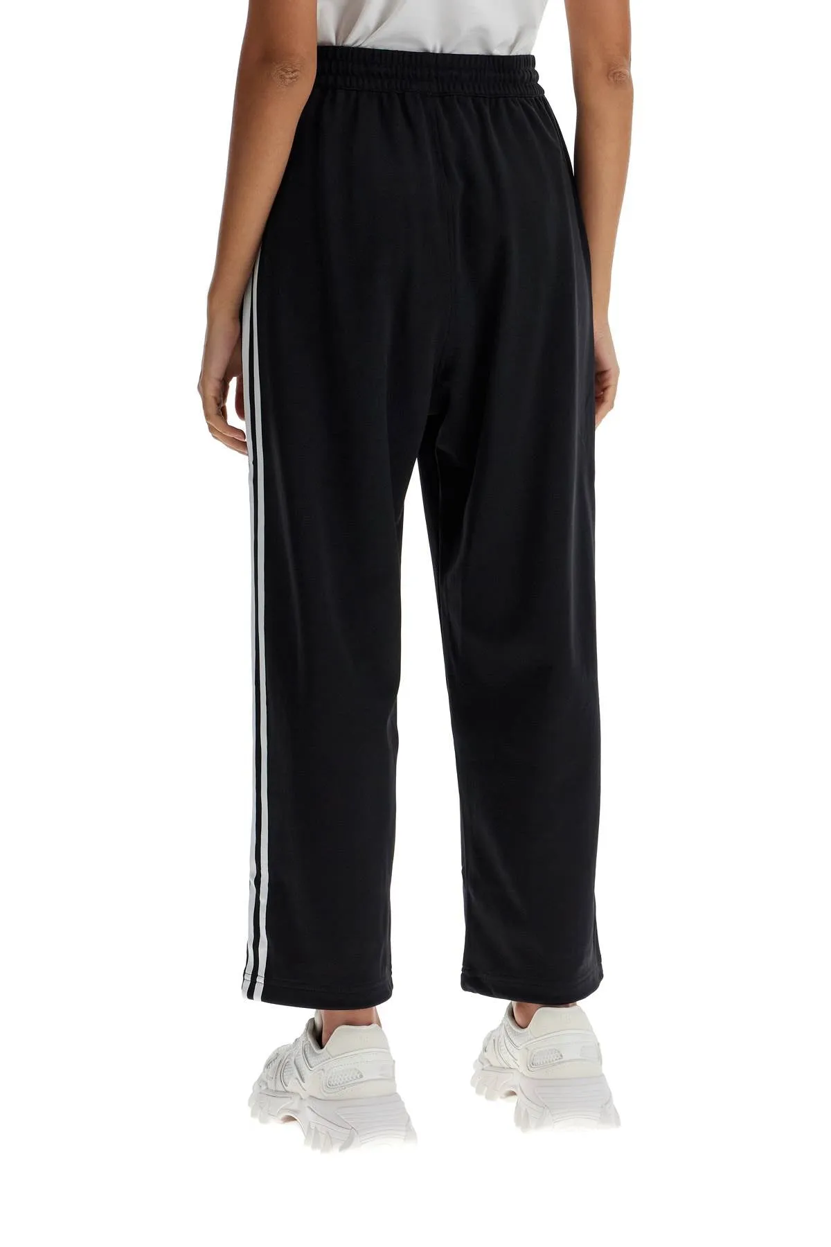 cropped wide-leg joggers with