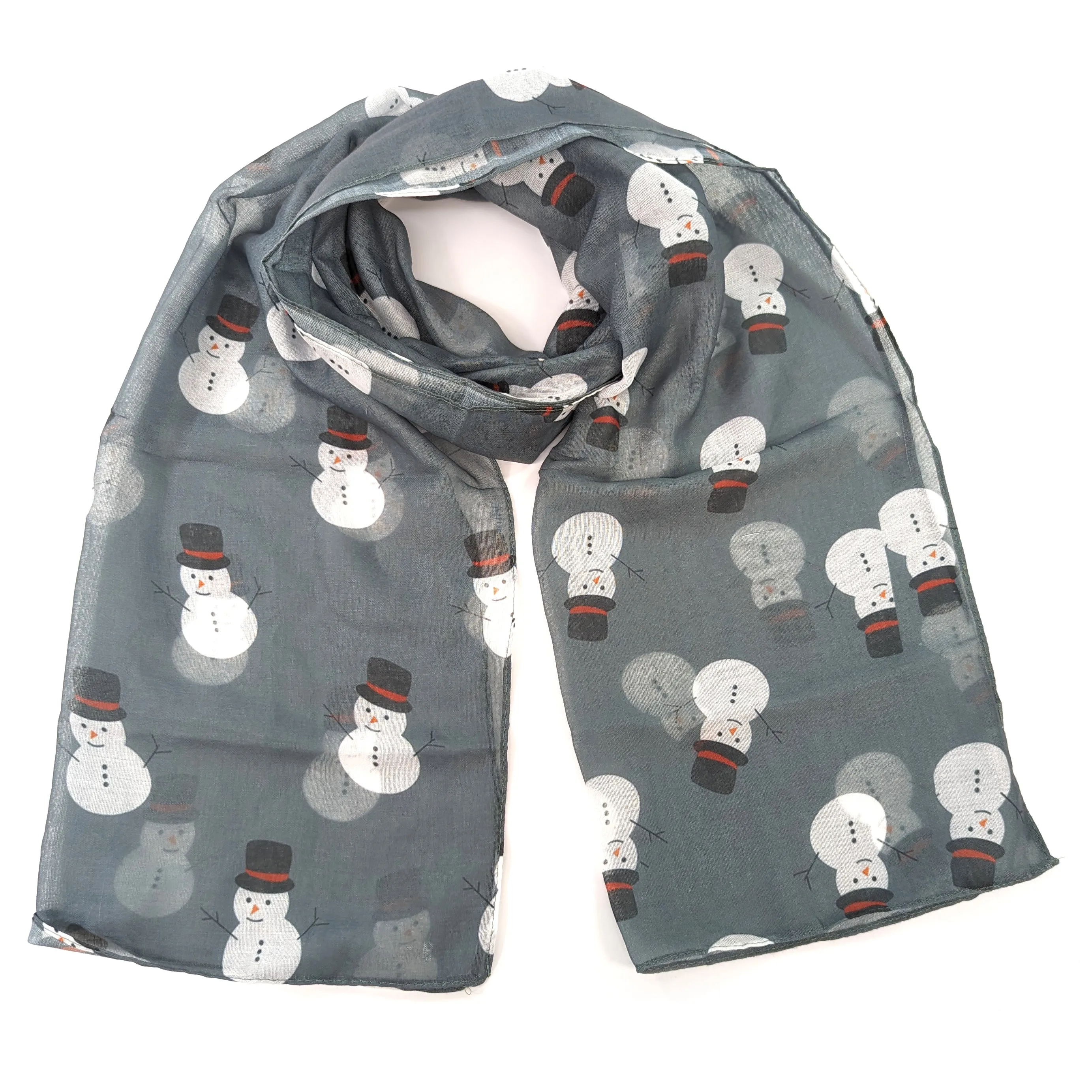 Cyril the Snowman Scarf - Exclusive Design (50x180cm)