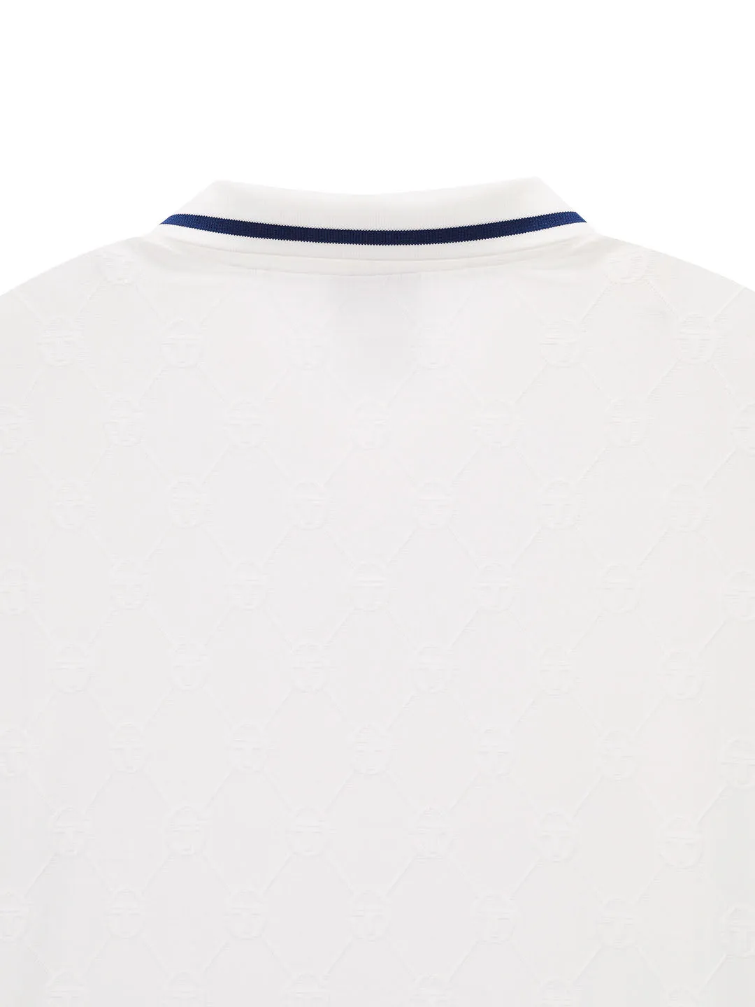 Daily Monogram Polo Shirt- Off White