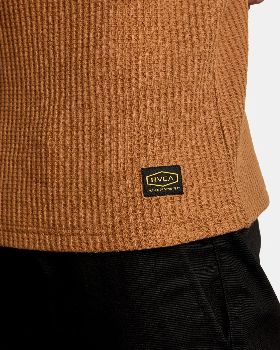 Day Shift Long Sleeve Thermal Shirt - Camel