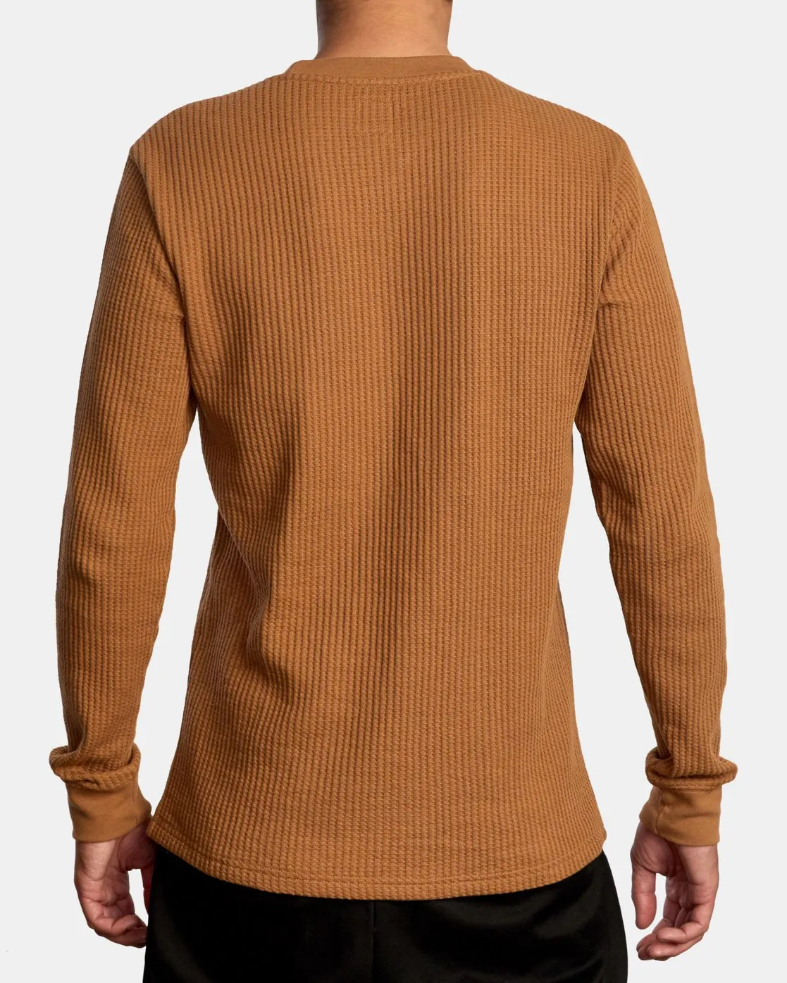 Day Shift Long Sleeve Thermal Shirt - Camel