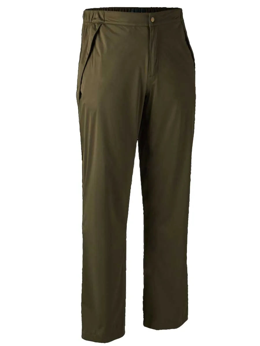 DEERHUNTER Thunder Rain Trousers - Mens - Tarmac Green