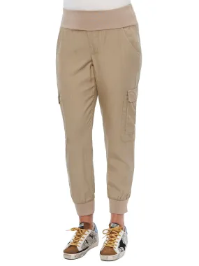 Democracy Womens Pull-on Patch Pocket Utility Jogger Pant