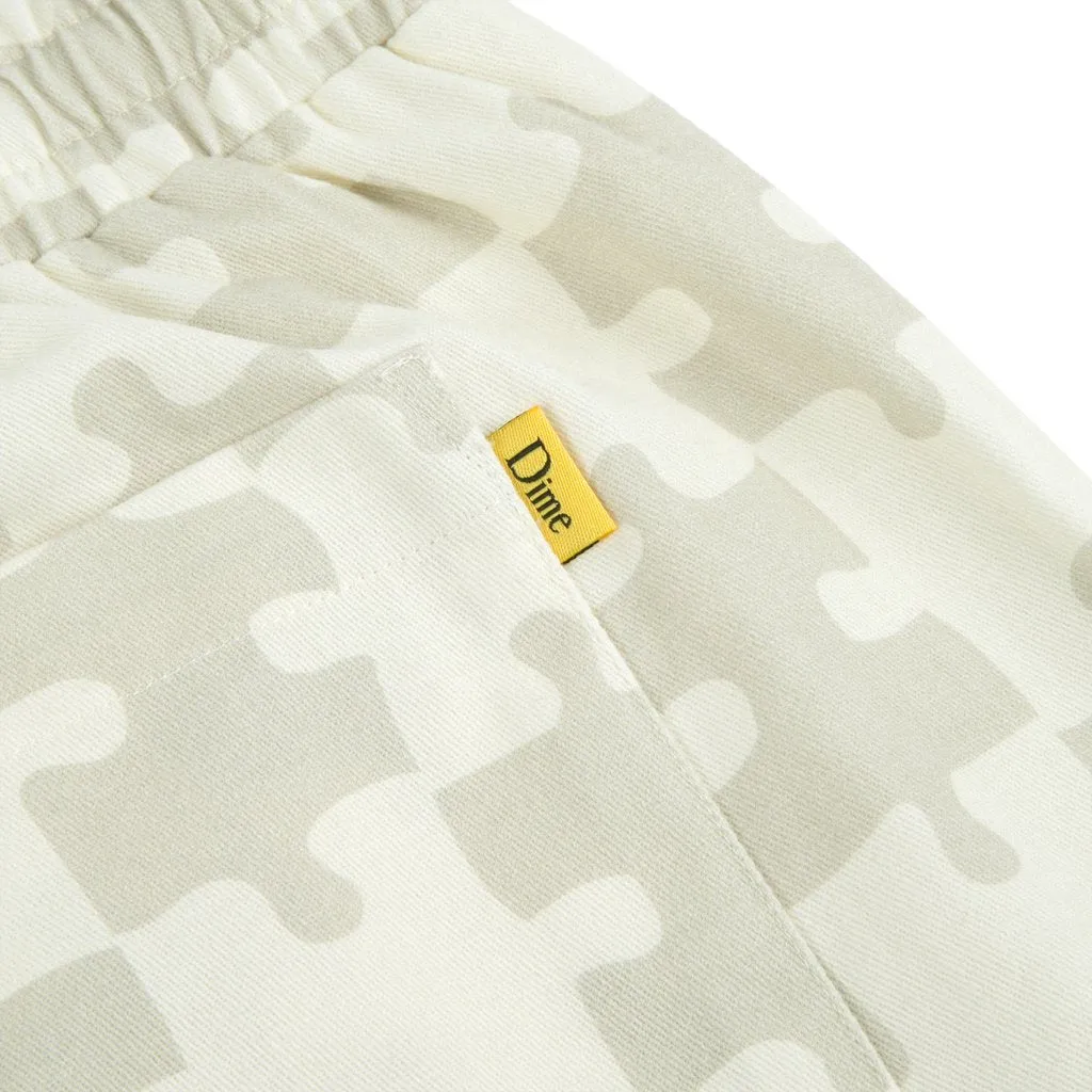 Dime MTL Puzzle Twill Pant - Cream