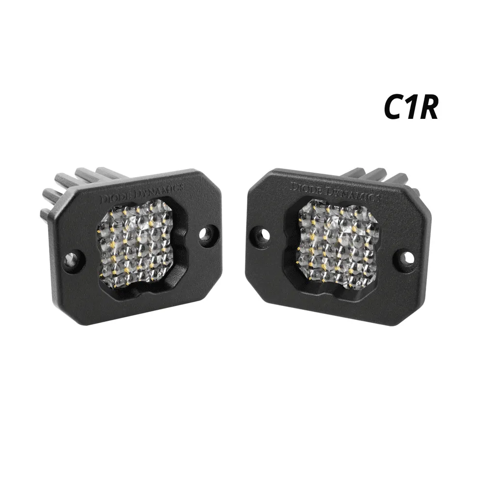 Diode Dynamics - Stage Series C1R Flush Mount LED Pod