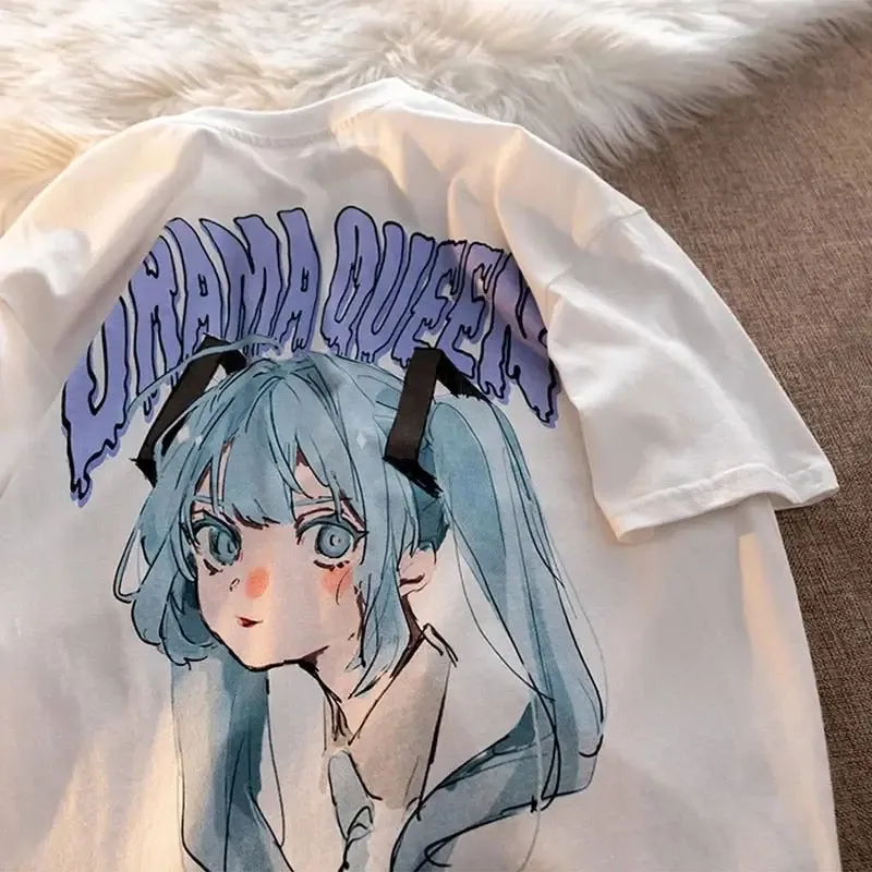 Drama Queen Anime Oversize T-shirt