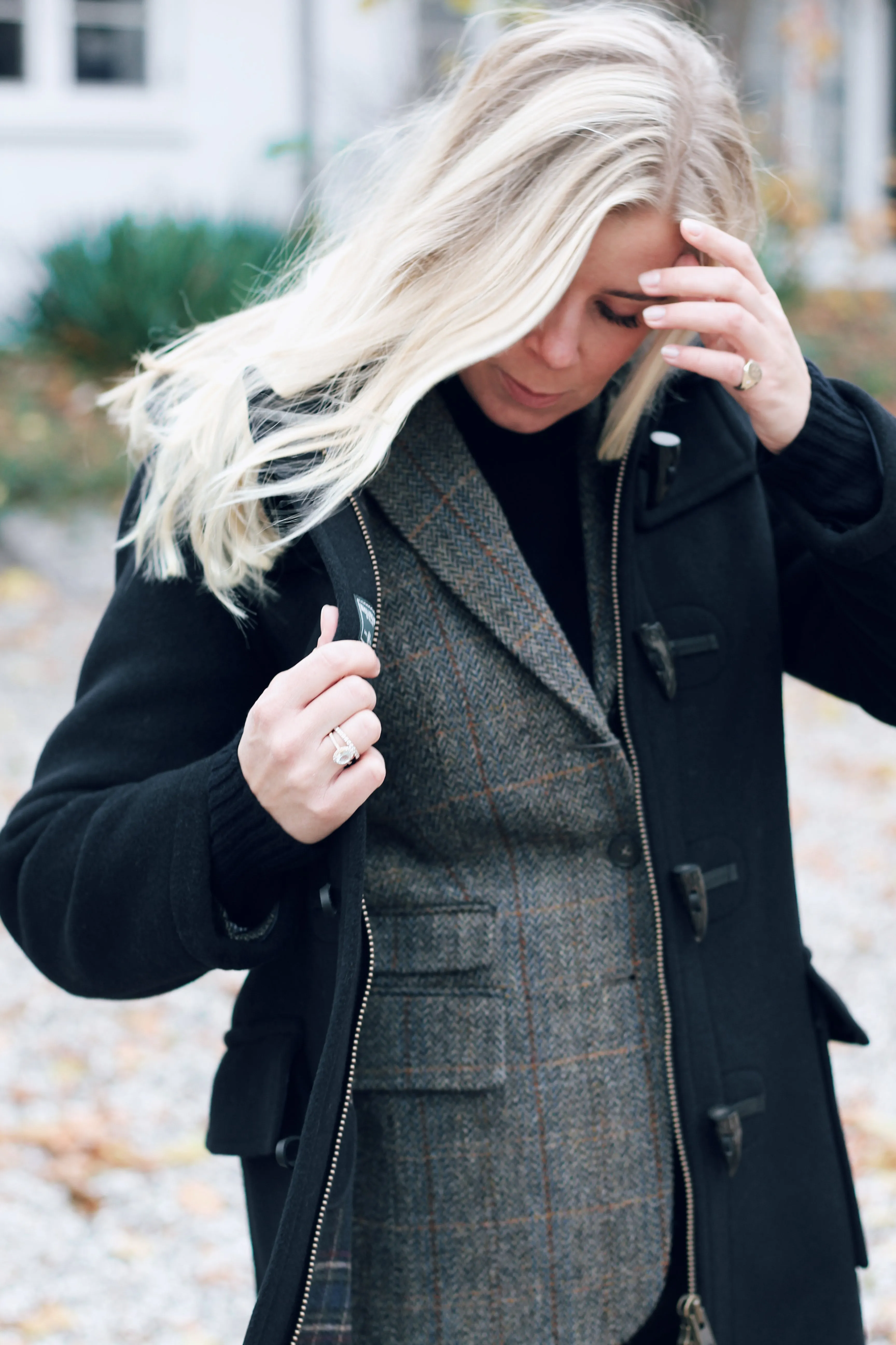 Duffle coat "Ladies's Duffle", marineblå