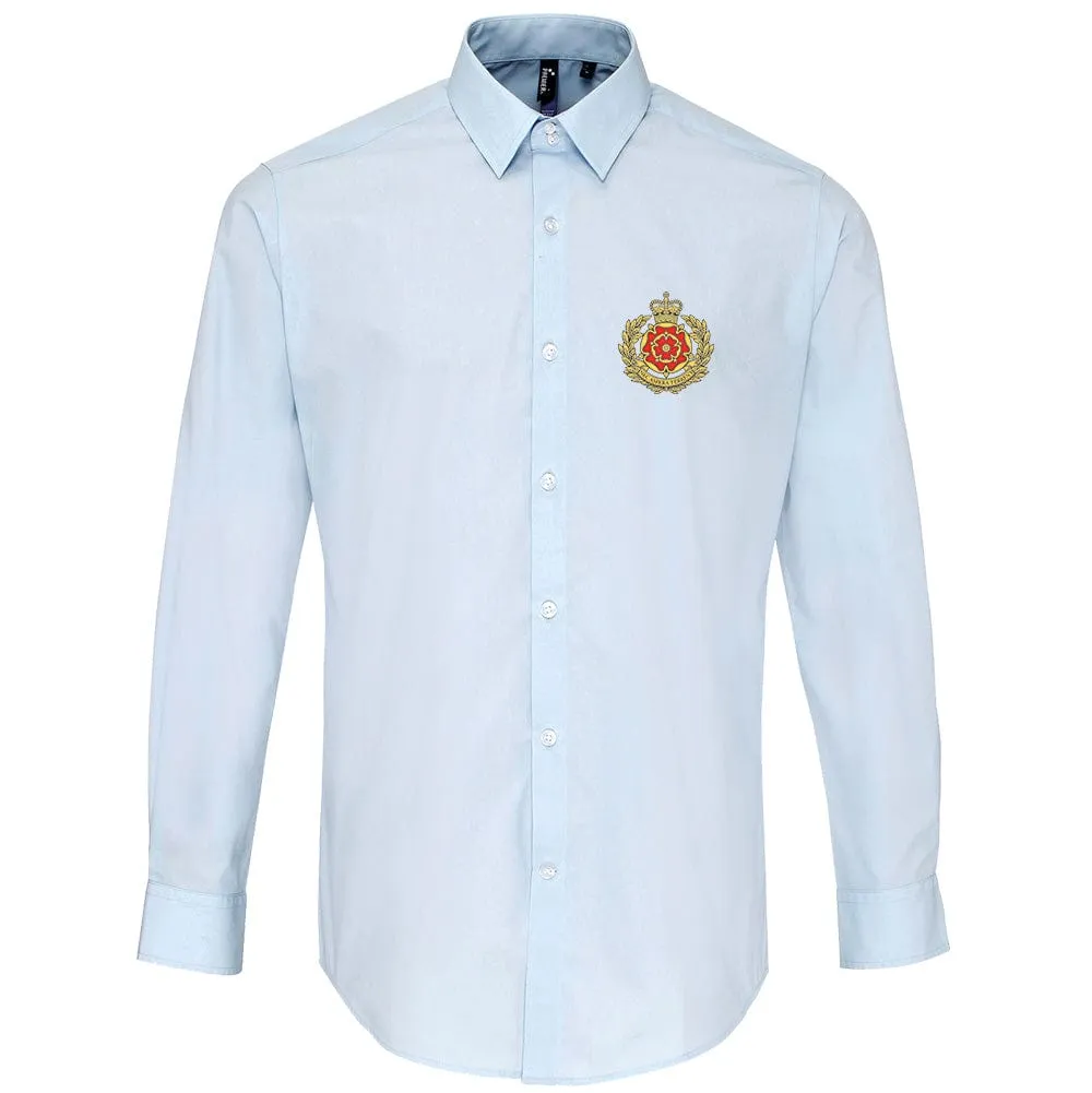 Duke of Lancaster's Regiment Embroidered Long Sleeve Oxford Shirt