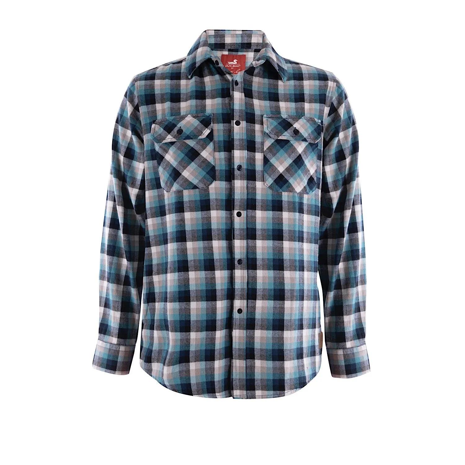 Dux-Bak Mens Thomson Thermal Check L/S Shirt Multi Check