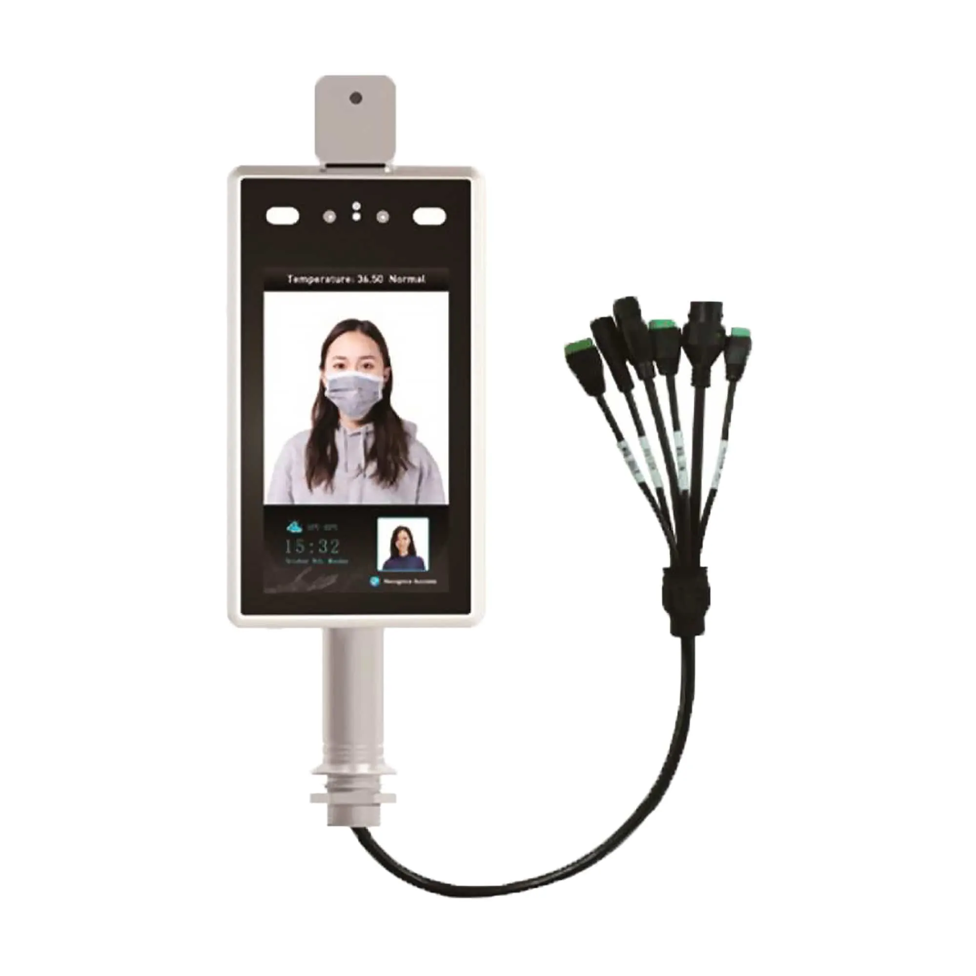 Face Recognition Temperature Reader (With Desktop Stand)