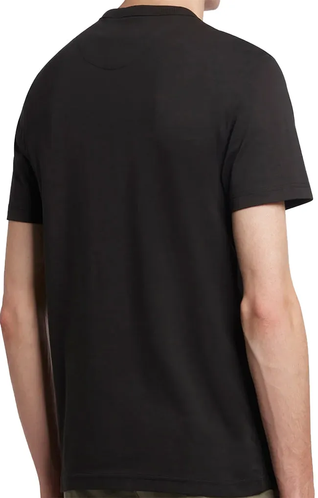 Farah Mens Danny Organic Cotton T Shirt Black