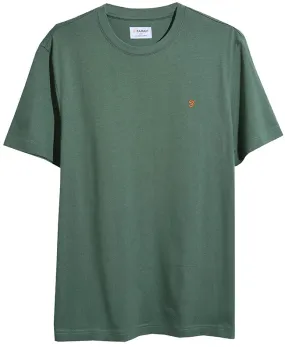 Farah Mens Danny T Shirt Wreath Green