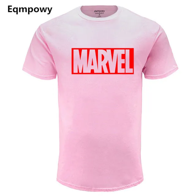 Fashion MARVEL t-Shirt men cotton short sleeves Casual male marvel t shirts