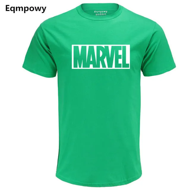 Fashion MARVEL t-Shirt men cotton short sleeves Casual male marvel t shirts