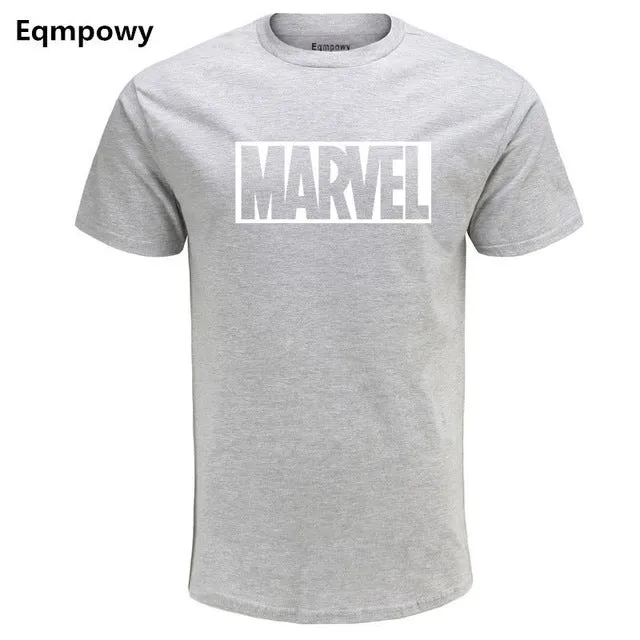 Fashion MARVEL t-Shirt men cotton short sleeves Casual male marvel t shirts