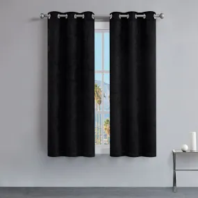 Faux Suede Curtains