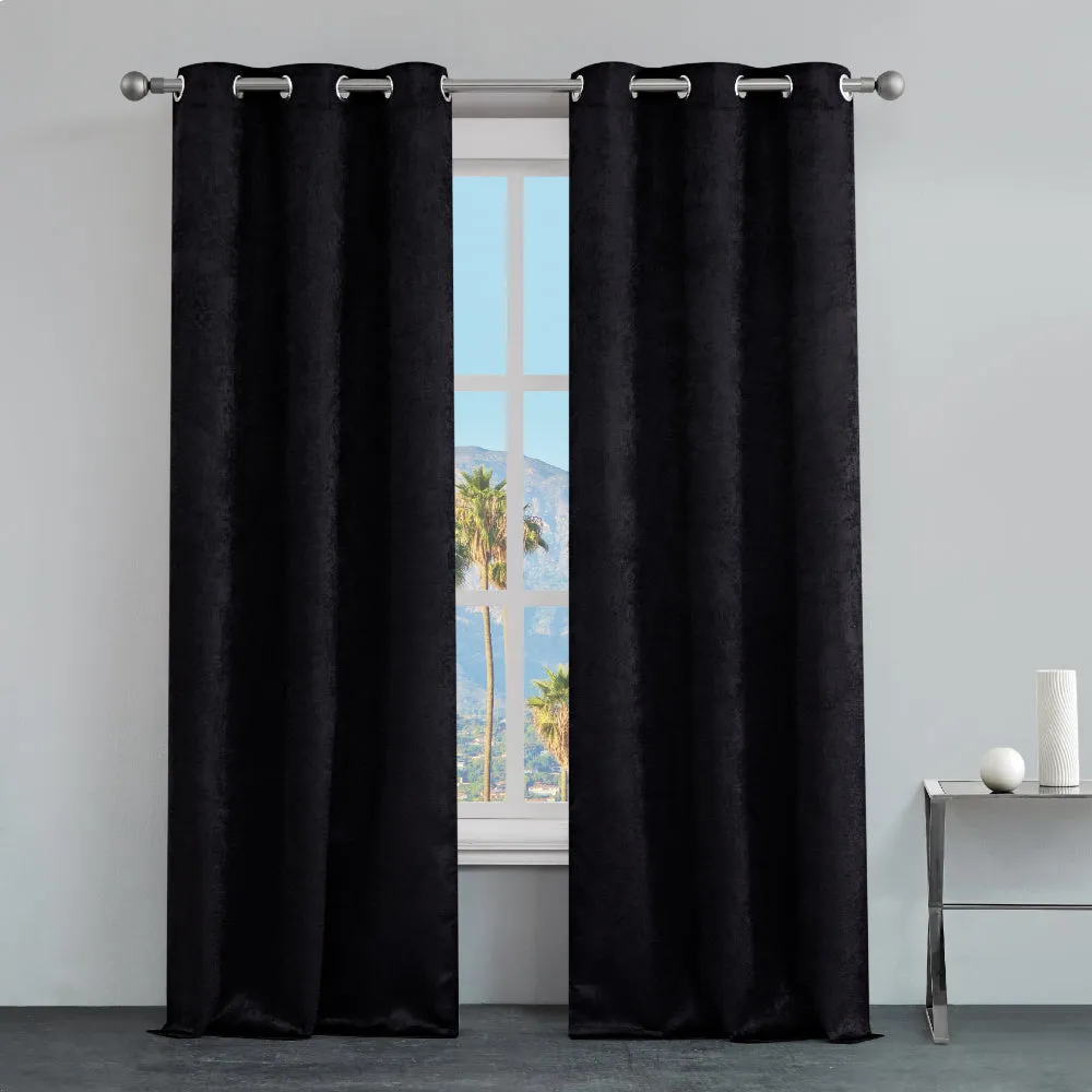 Faux Suede Curtains