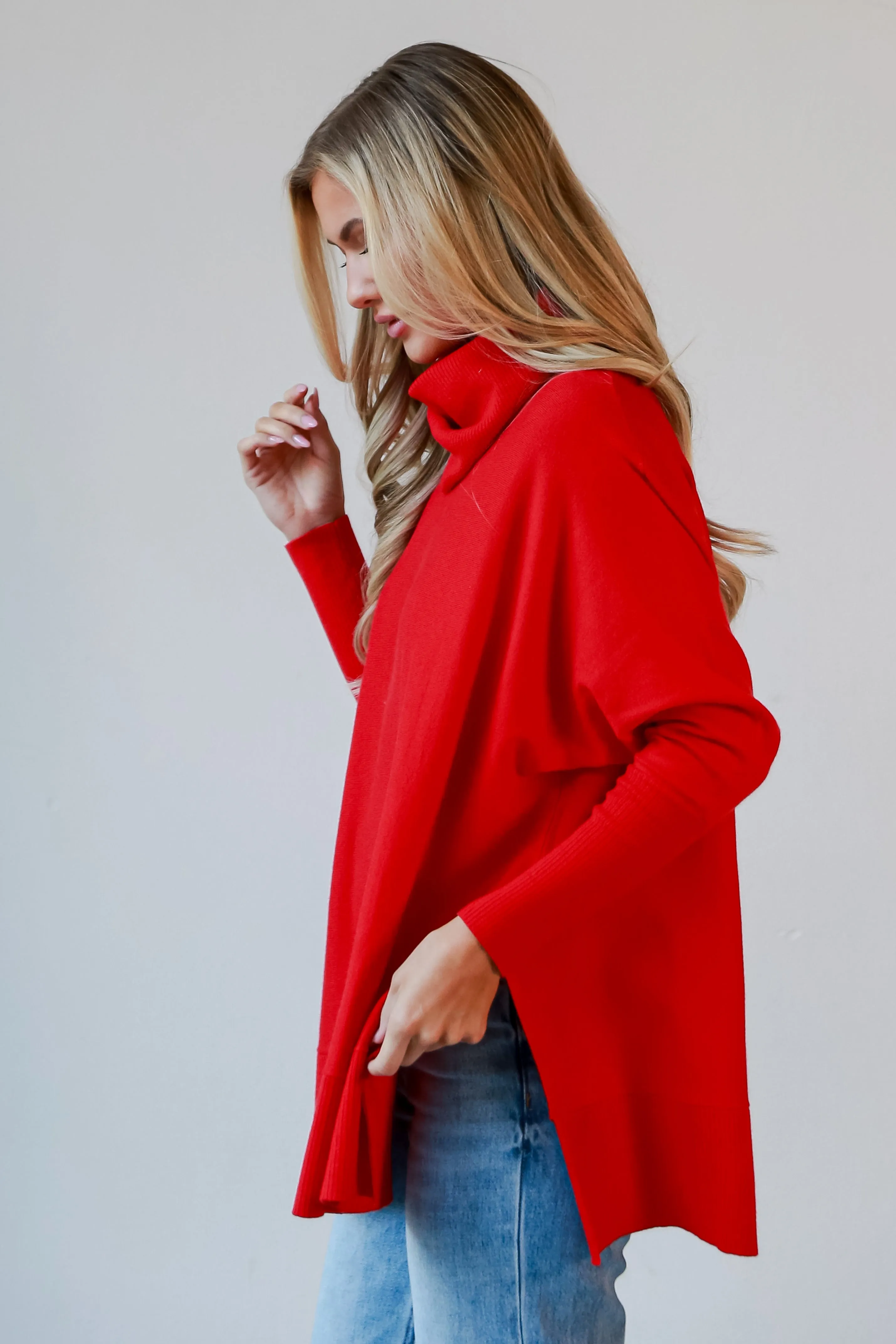 FINAL SALE - Noelle Turtleneck Oversized Sweater