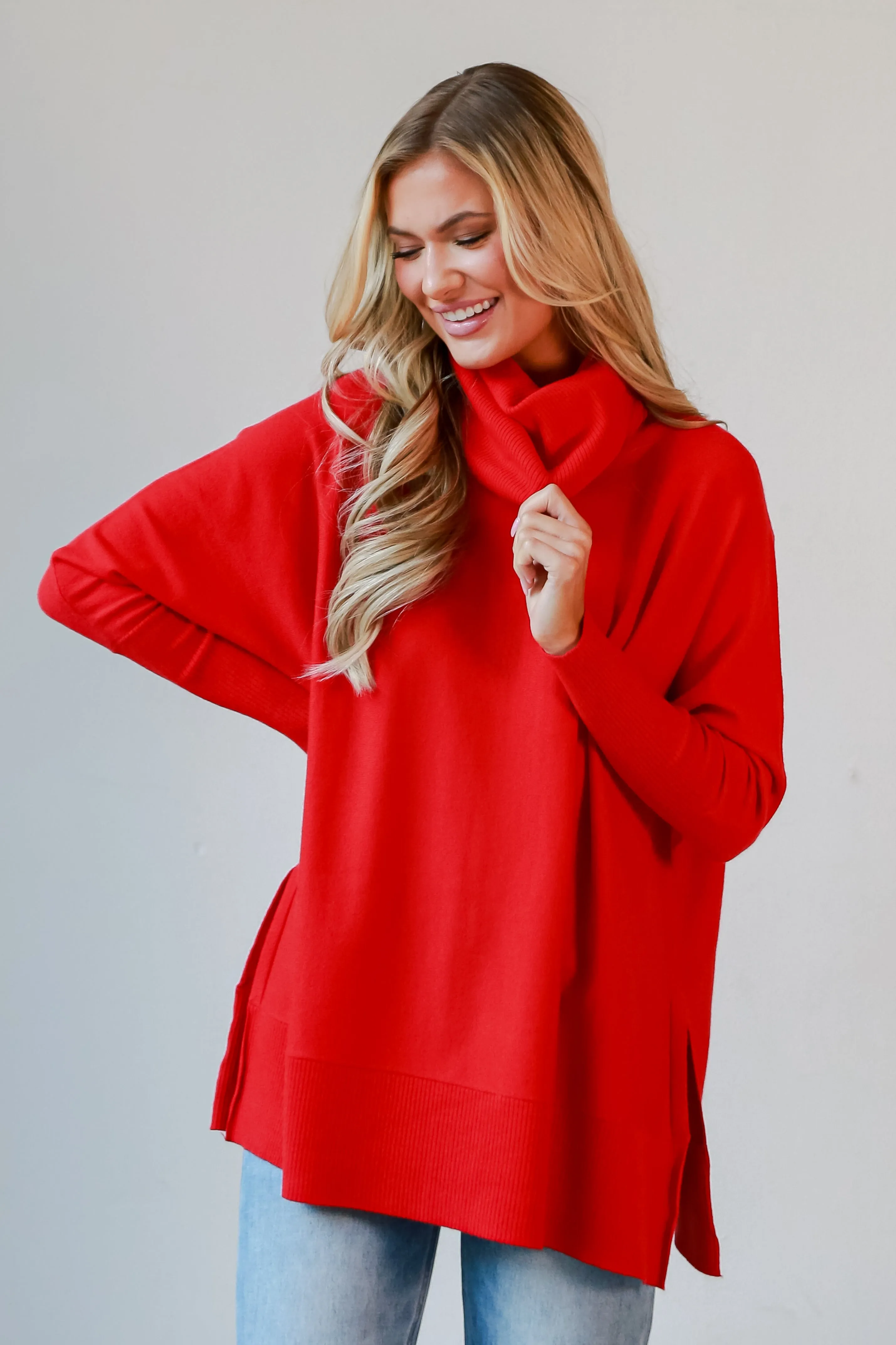 FINAL SALE - Noelle Turtleneck Oversized Sweater