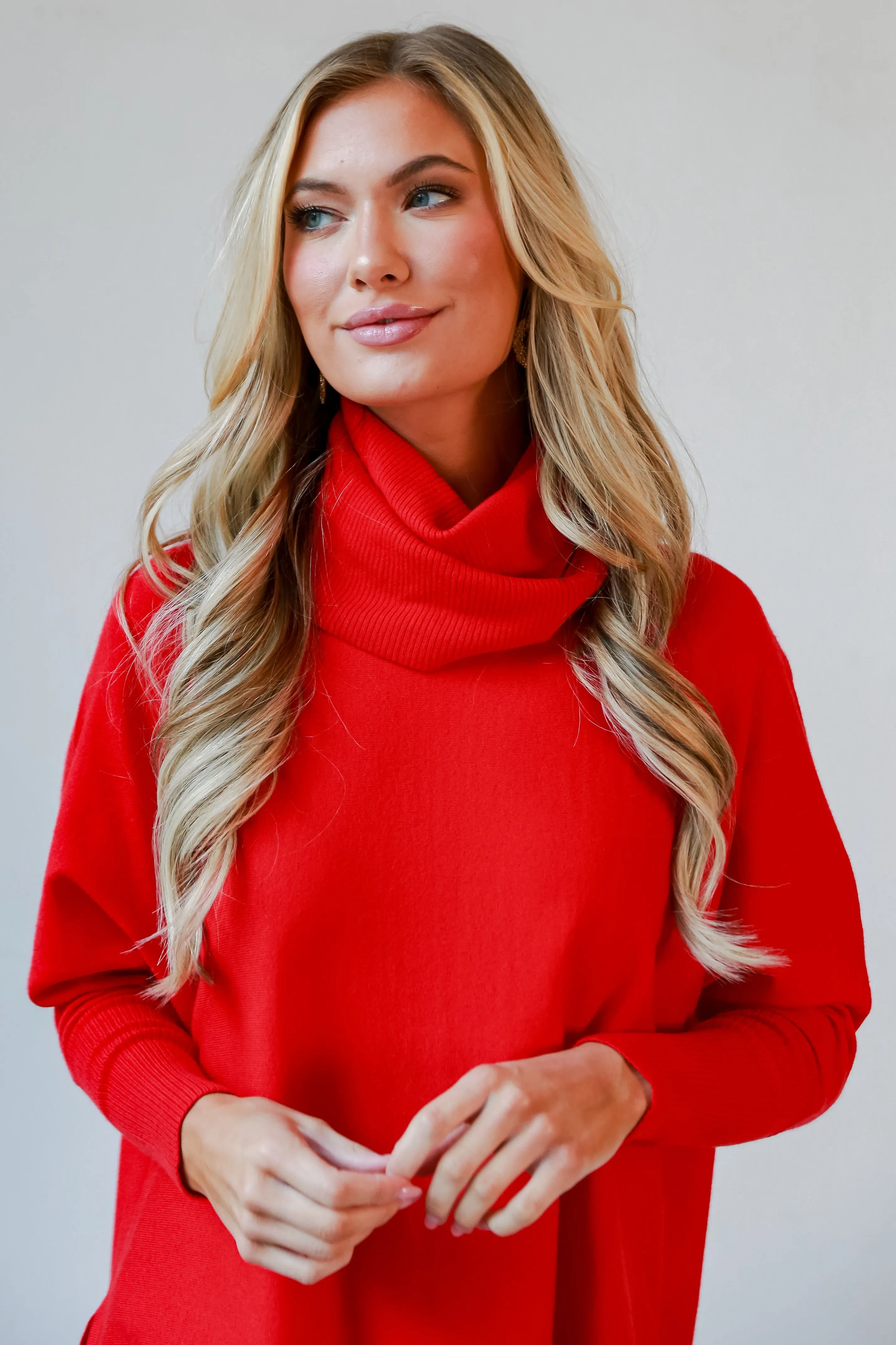 FINAL SALE - Noelle Turtleneck Oversized Sweater