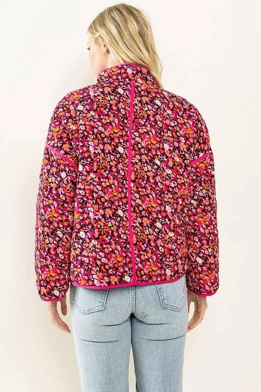 Floral Quilted Jacket