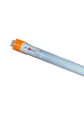 G13 T8 4ft EMERGENCY BACKUP LAMP (CLEAR LENS) 5000K 120 min 18W 140lm/W